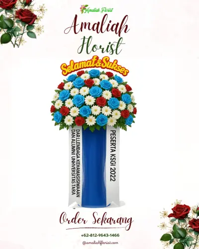 Standing Flower di Tsamara Resto Bekasi